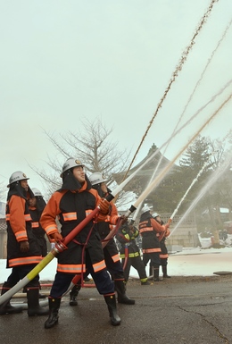北陸随一の真宗伽藍、井波別院瑞泉寺で文化財消防防火訓練の画像