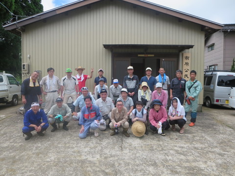 平成30年度　第１回南砺市草刈り作業応援隊派遣の画像