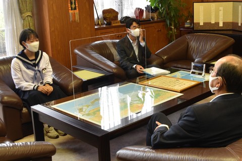 井波中学校生徒会が環境大臣表彰を受賞の画像