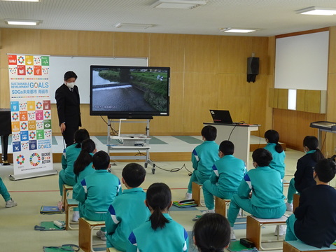 福光南部小学校で環境教育を行いましたの画像