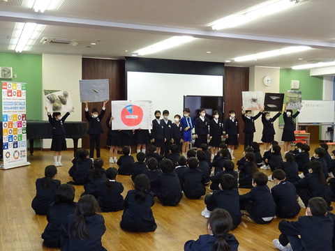 福野小学校で環境教育を実施の画像