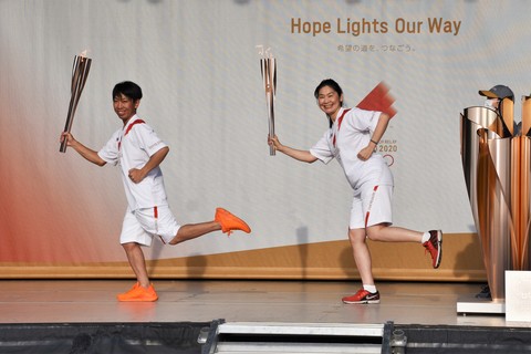東京2020オリンピック聖火リレー「点火セレモニー」が開催されましたの画像