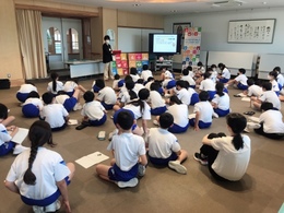 市内小学校でSDGsを学ぶ講座を実施の画像