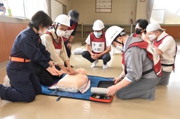 井波地域で令和４年度総合防災訓練を実施の画像
