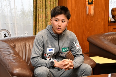 山下陽暉さん　クロスカントリー世界選手権出場を報告の画像