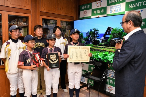 学童野球・福光JBCが全国大会出場の画像
