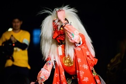南砺獅子舞競演会　５団体が舞を披露！の画像