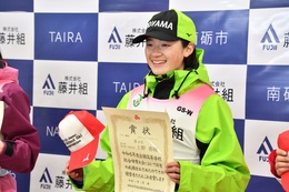 スキーインターハイ２日目　女子大回転で上野選手が４位、清利選手が７位入賞！の画像