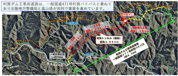 利賀トンネル（仮称）