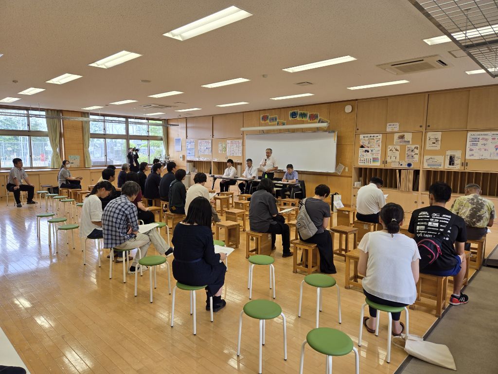 7月12日 城端小学校