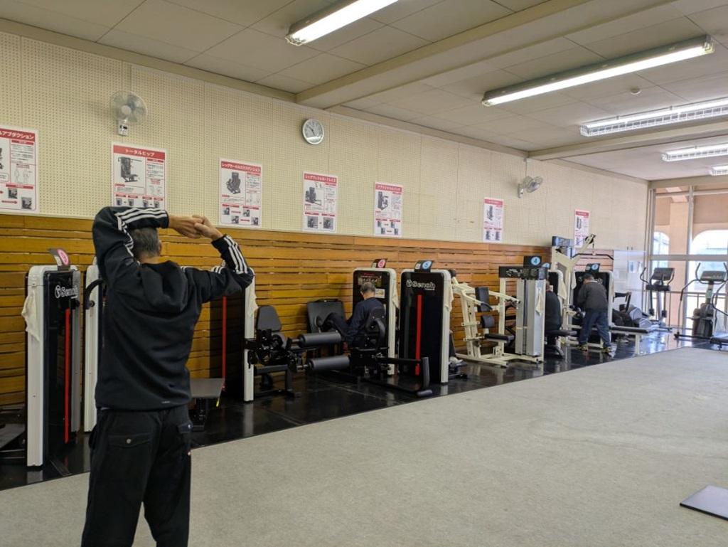 新しいトレーニング機器利用状況