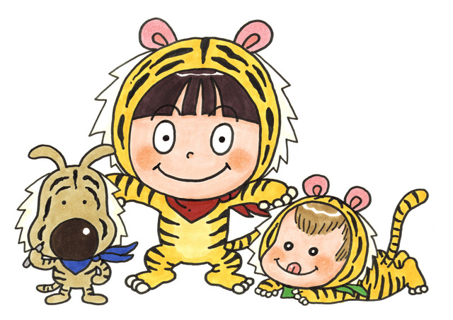 なんとみらいちゃん（とらバージョン）のイラスト