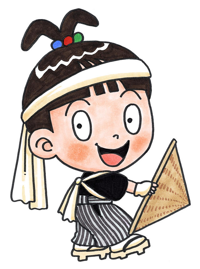 みらいちゃん（むぎやバージョン）のイラスト